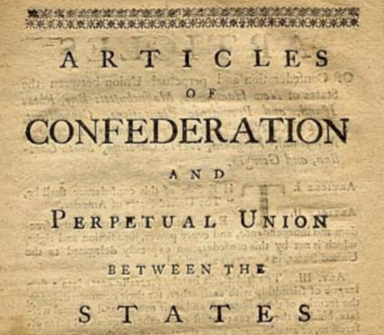 Articles of confederation