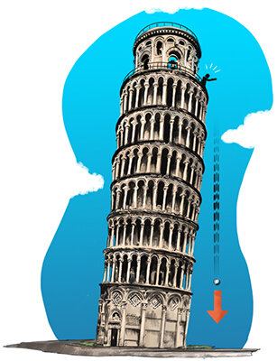 Ley de la caída de los cuerpos