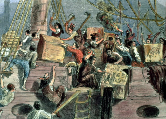 The Boston Tea Party