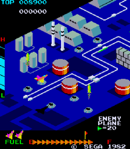 Videojuego ZAXXON