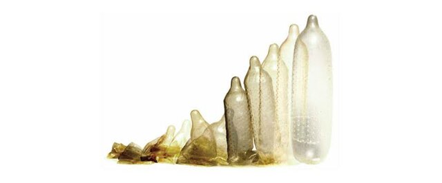 Primer preservativo de látex