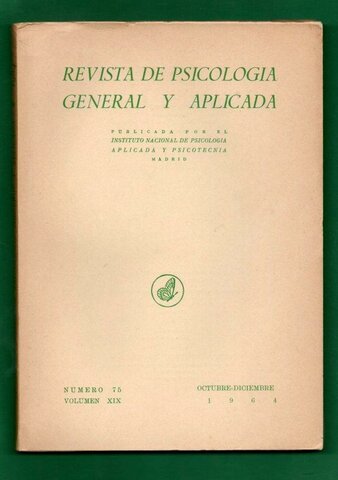 Creación de la revista de psicología aplicada.