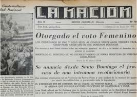 Voto Universal y Declaración de los Derechos Humanos.