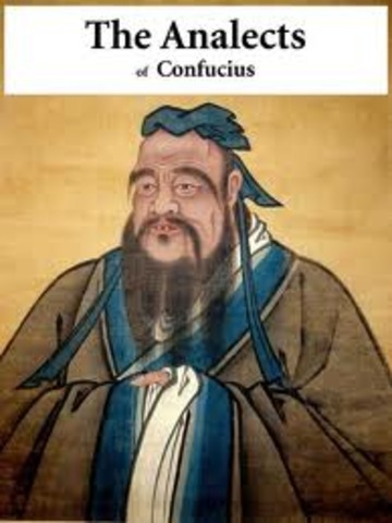 Confucius' The Analects, 475 BC