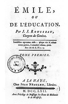Émile, ou De l’éducation