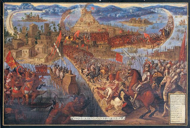Conquista del Imperio Mexica
