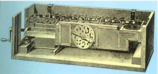 CALCULADORA UNIVERSAL DE DE LEIBNIZ