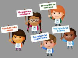 First reference to children’s rights