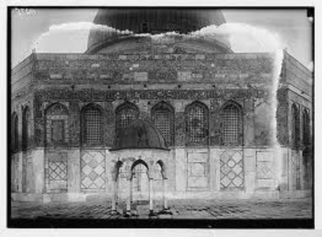 After the Dome of Rock was Built