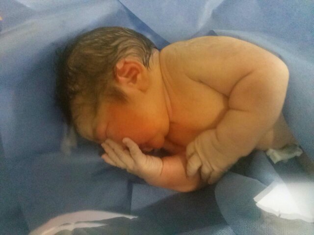 Nacimiento de mi amado hijo