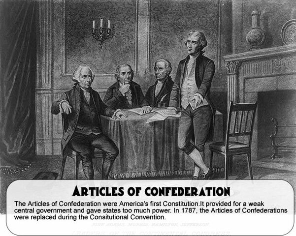 Articles of Confederation go into effect