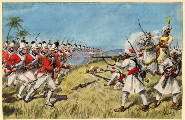 Revolutionary war begins