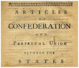 Articles Of Confederation Go Into Effect