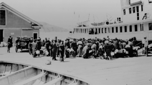 Angel Island Opens to Process Immigrants