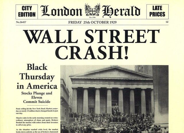 Crisis de Bolsa en NY