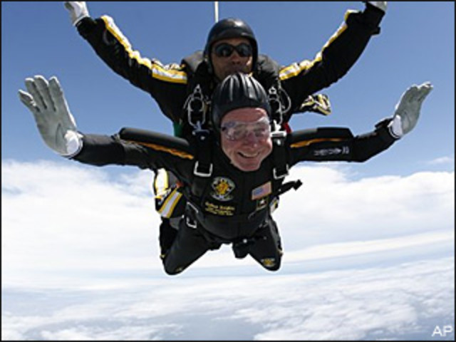 Former President Celebrates