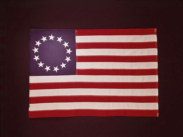 US Flag in 1777