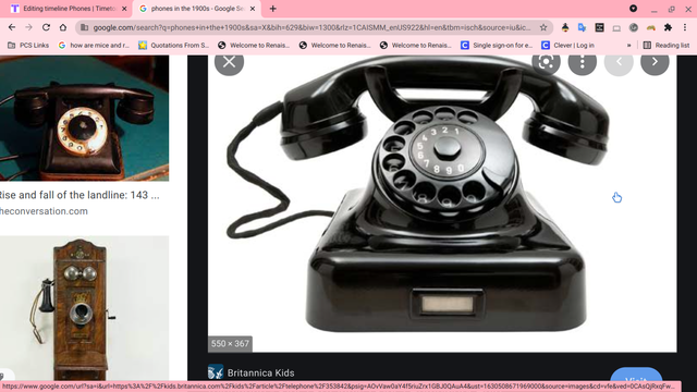 Cellphones in the 1900