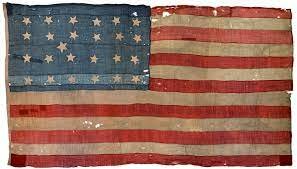 US Flag in the 1820
