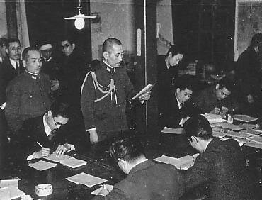 Accordo tra Ino ed i vertici dell’Esercito Imperiale Giapponese