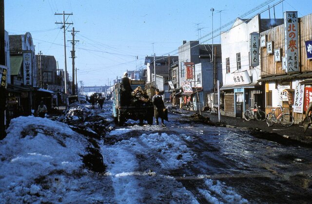 Intense nevicate nel Tohoku