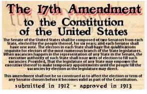 The 17th Amendment is Passed-