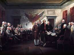 Adoption of the Declaration of Independence