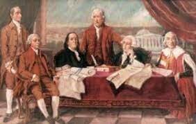 Signing of the Treaty of Paris