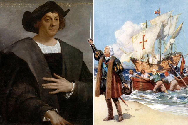 Columbus discovers America