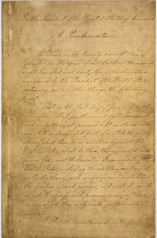 Emancipation Proclamation