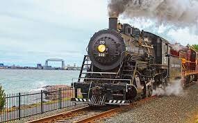 Peter Cooper builds steam powered train