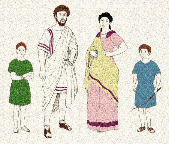 ROMA, Hijos de los Patricios