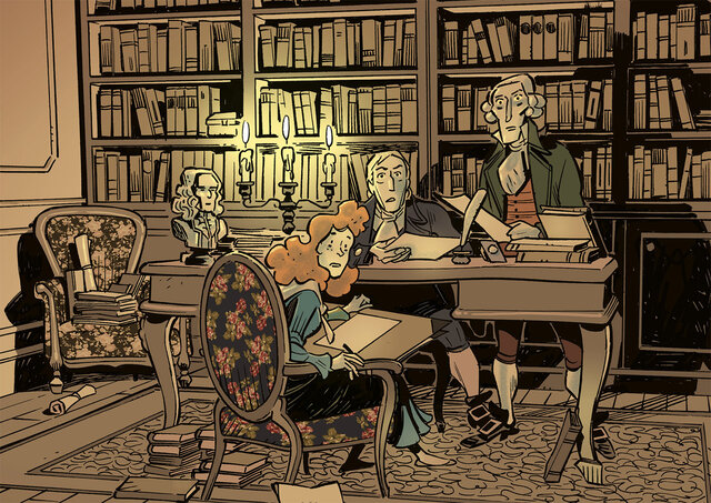 The illustration period-XVIII century