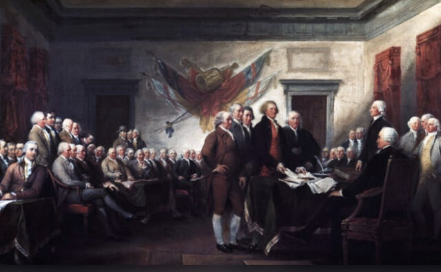 Declaration of independence adopted