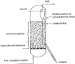 Biorreactor de lecho fluidizado