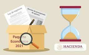 Aprobación del paquete fiscal para 2021.