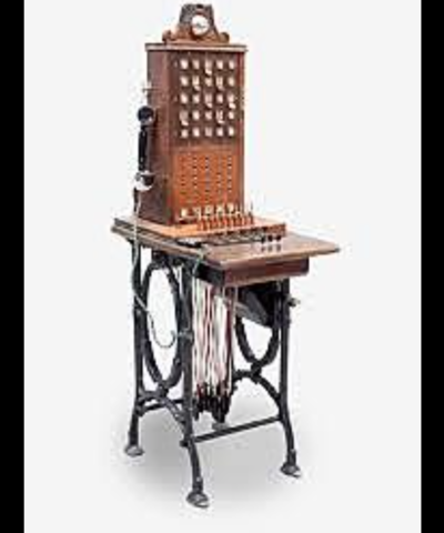 centralita manual de batería local