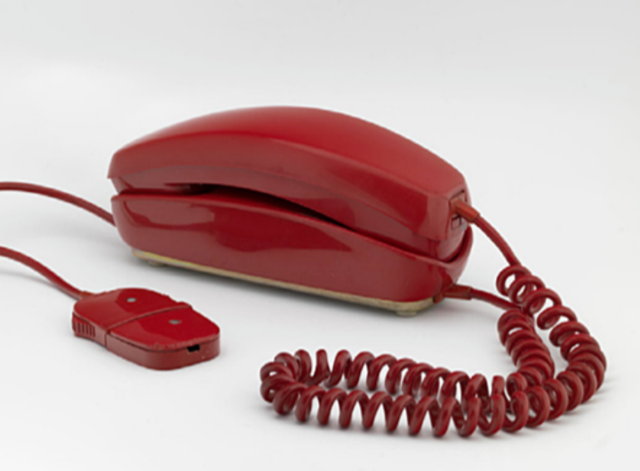 teléfono automático de batería central