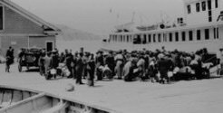 Angel Island Opens to Process Immigrants
