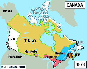 Ajout de l'Île-du-Prince-Édouard à la confédération