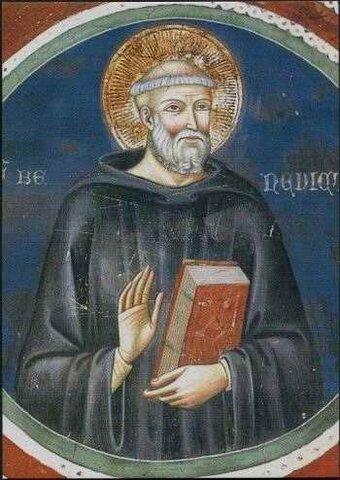 San Benedetto da Norcia (480-547) a Montecassino