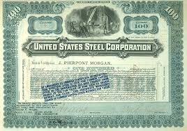 J.P. Morgan Founds U.S. Steel