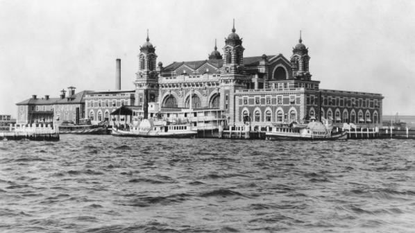 Ellis Island Opens to Process Immigrants
