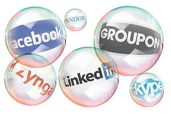 La burbuja de internet estalla