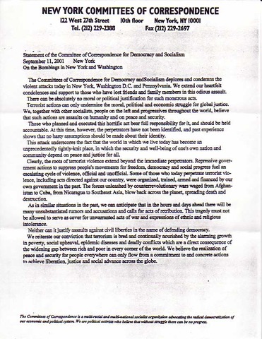 Committees of Correspondence