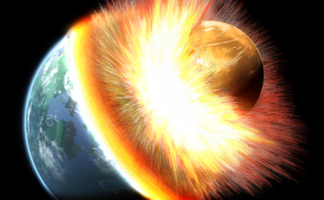 CREACIÓN DE LA LUNA 4630 millones a. n. e