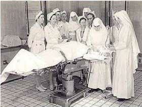 Enfermera instrumentadora.