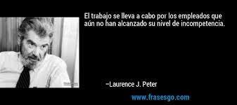 Laurence Peter (Pensamiento administrativo moderno)