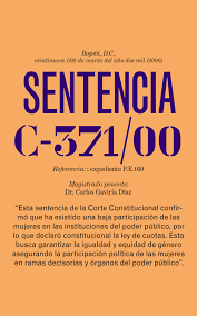 Sentencia C-371