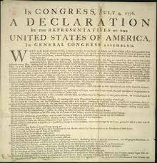 Adoption of the Declaration of Independence
